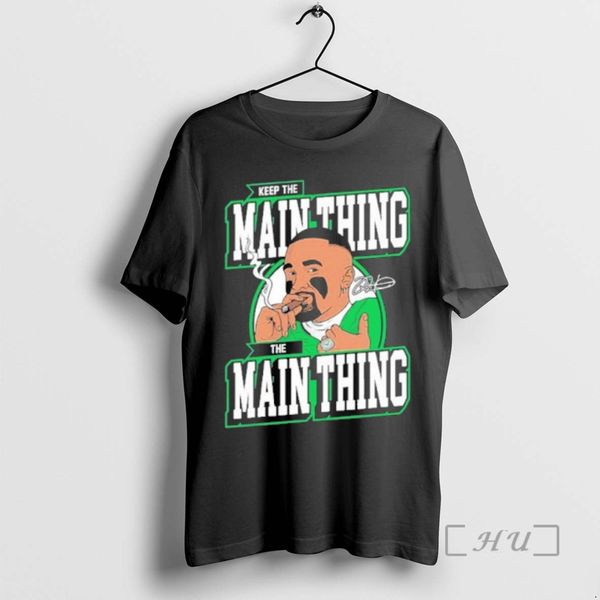 Officials Jalen Hurts Keep The Main Thing The Main Thing T-Shirts, Hoodie, Sweatshirt | PopFlextees.com