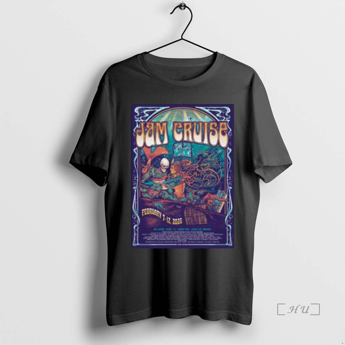Officials Jam Cruise 22 At Msc Divina In Miami Fl On Feb 7 2026 Long T-Shirts, Hoodie, Sweatshirt | PopFlextees.com