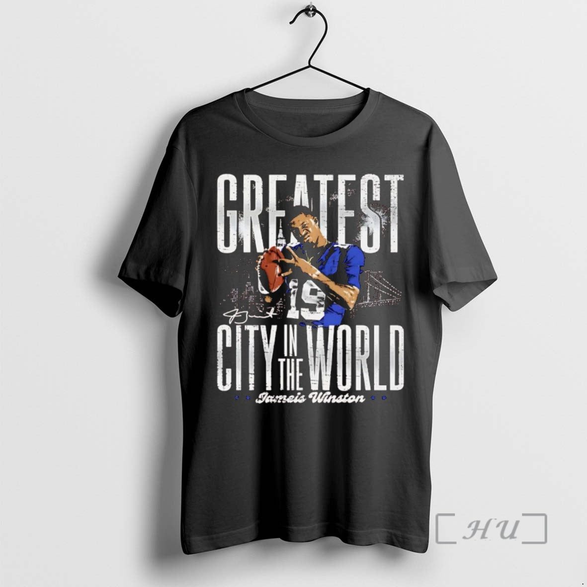 Officials Jameis Winston Greatest City In The World New York Giants Premium T Shirts Sweater Hoodie, Sweatshirt