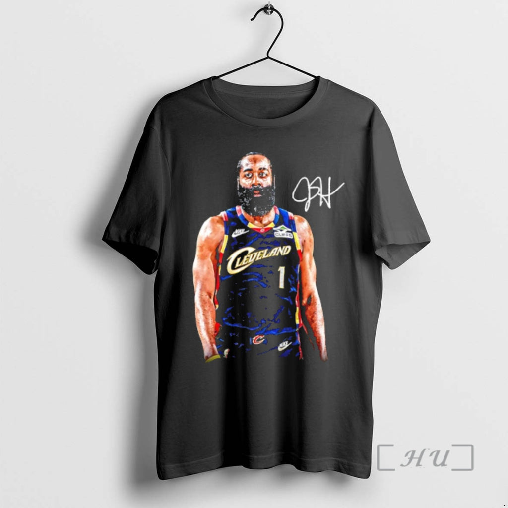 Officials James Harden Cleveland Cavaliers Signature Graphic T-Shirts, Hoodie, Sweatshirt | PopFlextees.com