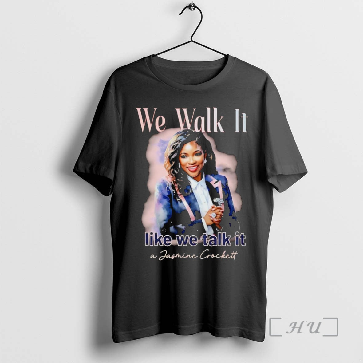 Officials Jasmine Crockett We Walk It Like We Talk It T-Shirts, Hoodie, Sweatshirt | PopFlextees.com