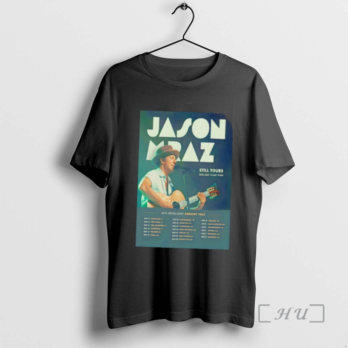 Officials Jason Mraz 2026 East Coast Tour T-Shirts, Hoodie, Sweatshirt | PopFlextees.com