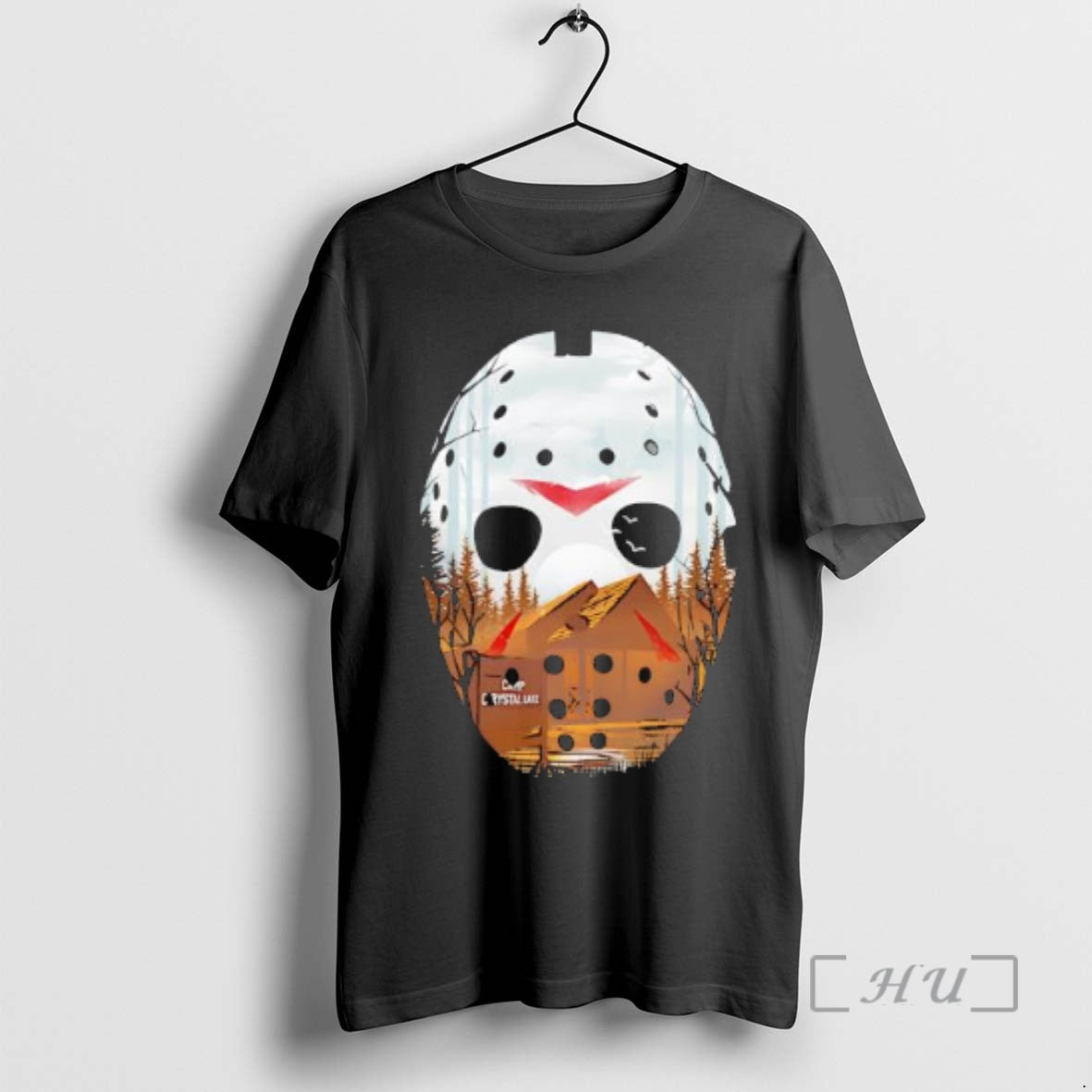 Officials Jason Voorhees Mask Moon Over The Lake T-Shirts, Hoodie, Sweatshirt | PopFlextees.com