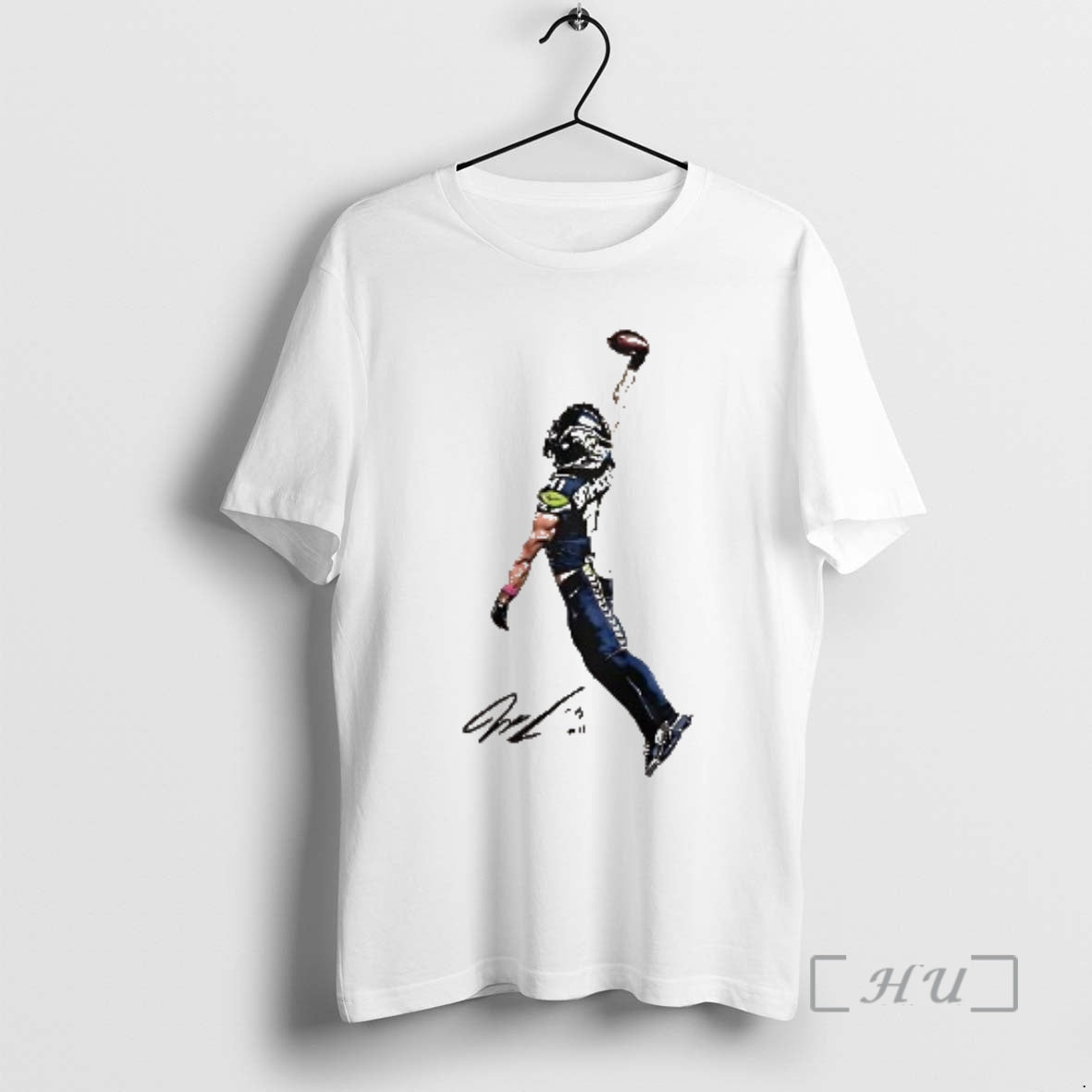 Officials Jaxon Smith Njigba Posterized Signature T-Shirts, Hoodie, Sweatshirt | PopFlextees.com