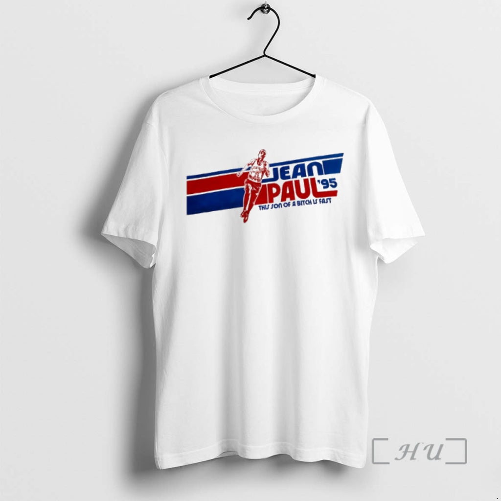 Officials Jean Paul This Son Of A Btch Is Fast 1995 Premium T Shirts Sweater Hoodie, Sweatshirt | PopFlextees.com