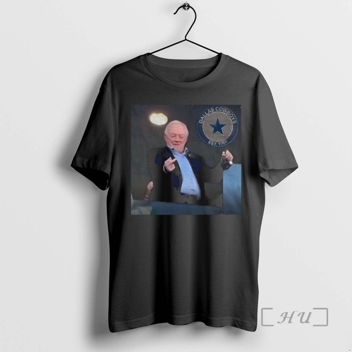 Officials Jerry Jones Dallas Cowboys Middle Finger Est 1960 T-Shirts, Hoodie, Sweatshirt | PopFlextees.com