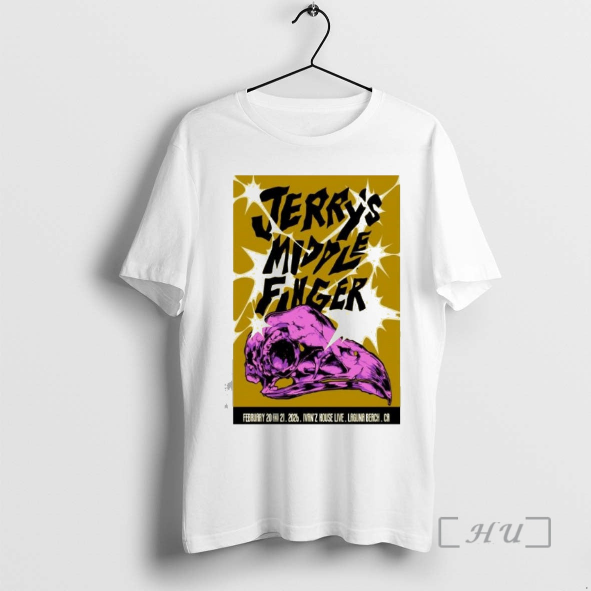 Officials Jerrys Middle Finger Ivanz House Live February 2026 T-Shirts, Hoodie, Sweatshirt | PopFlextees.com