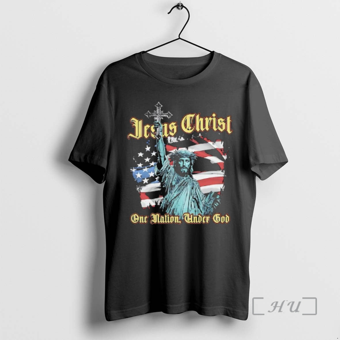 Officials Jesus Christ One Nation Graphic T-Shirts, Hoodie, Sweatshirt | PopFlextees.com