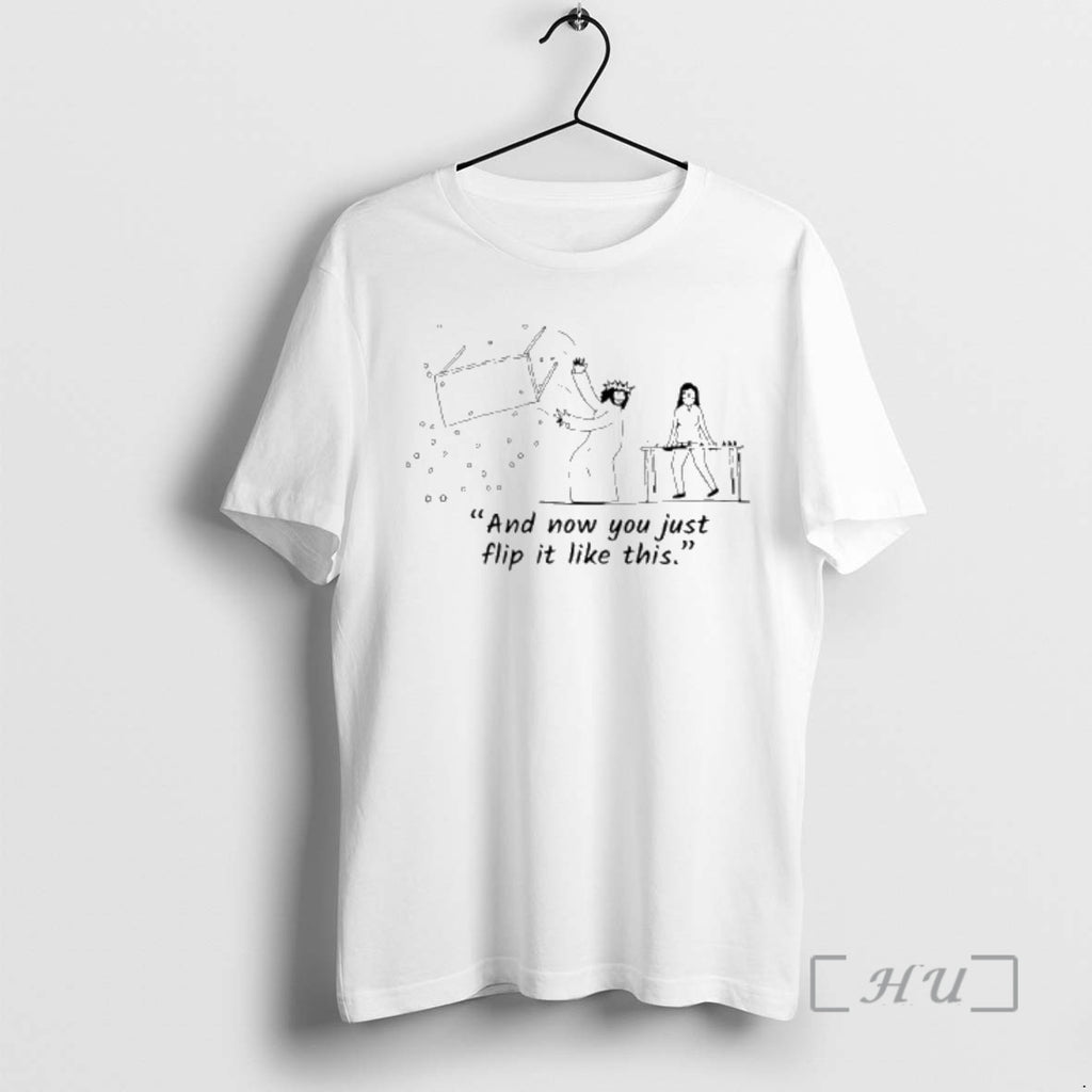 Officials Jesus Flipping Tables And Now You Just Flip It Like This Art Premium T-Shirts, Hoodie, Sweatshirt | PopFlextees.com