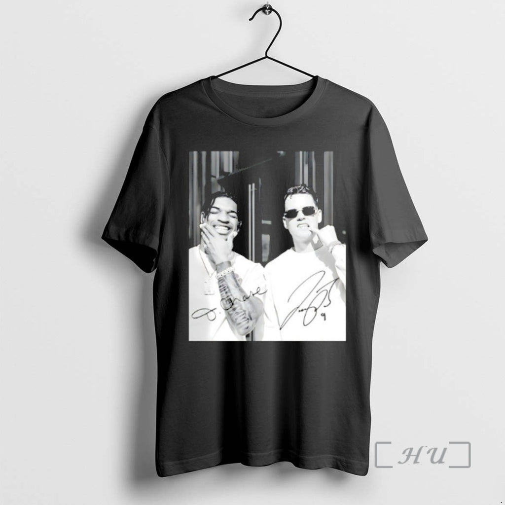 Officials Joe Burrow And Jamarr Chase Signature Retro T-Shirts, Hoodie, Sweatshirt | PopFlextees.com