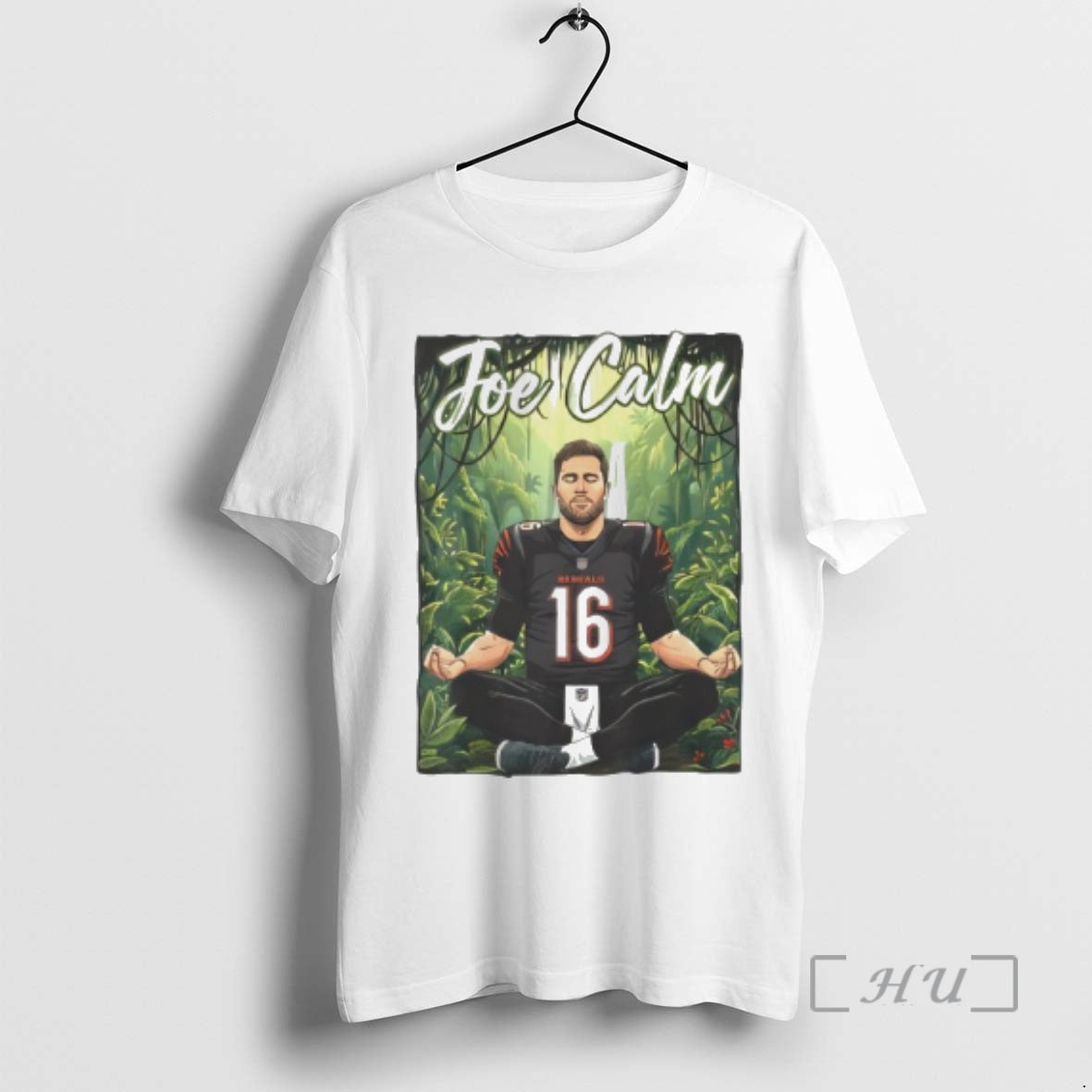 Officials Joe Flacco Joe Calm Cincinnati Bengal T-Shirts, Hoodie, Sweatshirt | PopFlextees.com