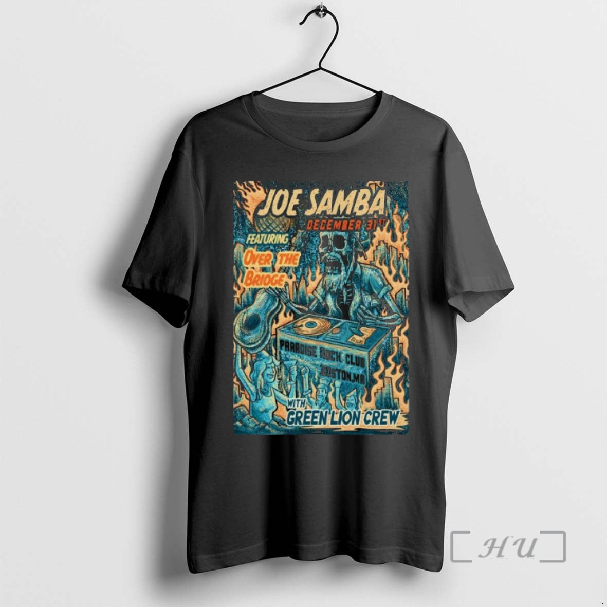 Officials Joe Samba Paradise Rock Club In Boston Ma December 31 2025 Premium T Shirts Hoodie, Sweatshirt | PopFlextees.com