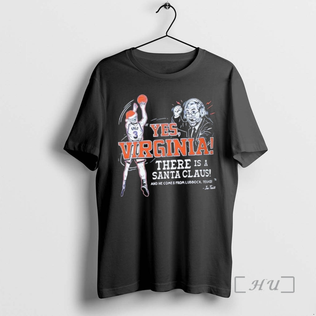 Officials Joe Tait Yes Virginia There Is A Santa Claus T-Shirts, Hoodie, Sweatshirt | PopFlextees.com