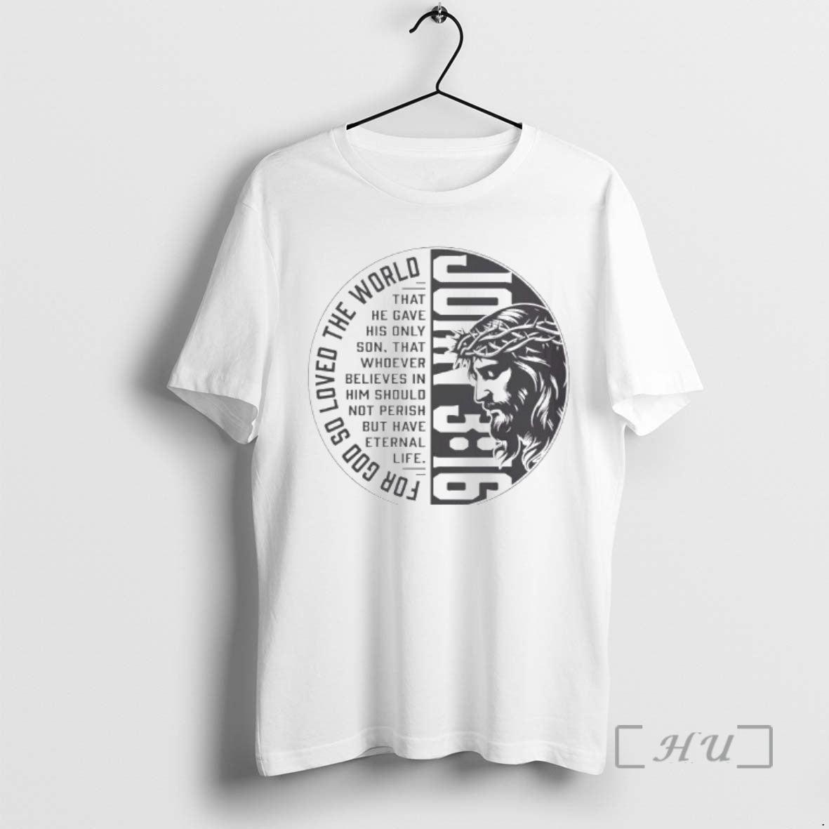 Officials John 3 16 Scripture Jesus Portrait Ornaments T-Shirts, Hoodie, Sweatshirt | PopFlextees.com
