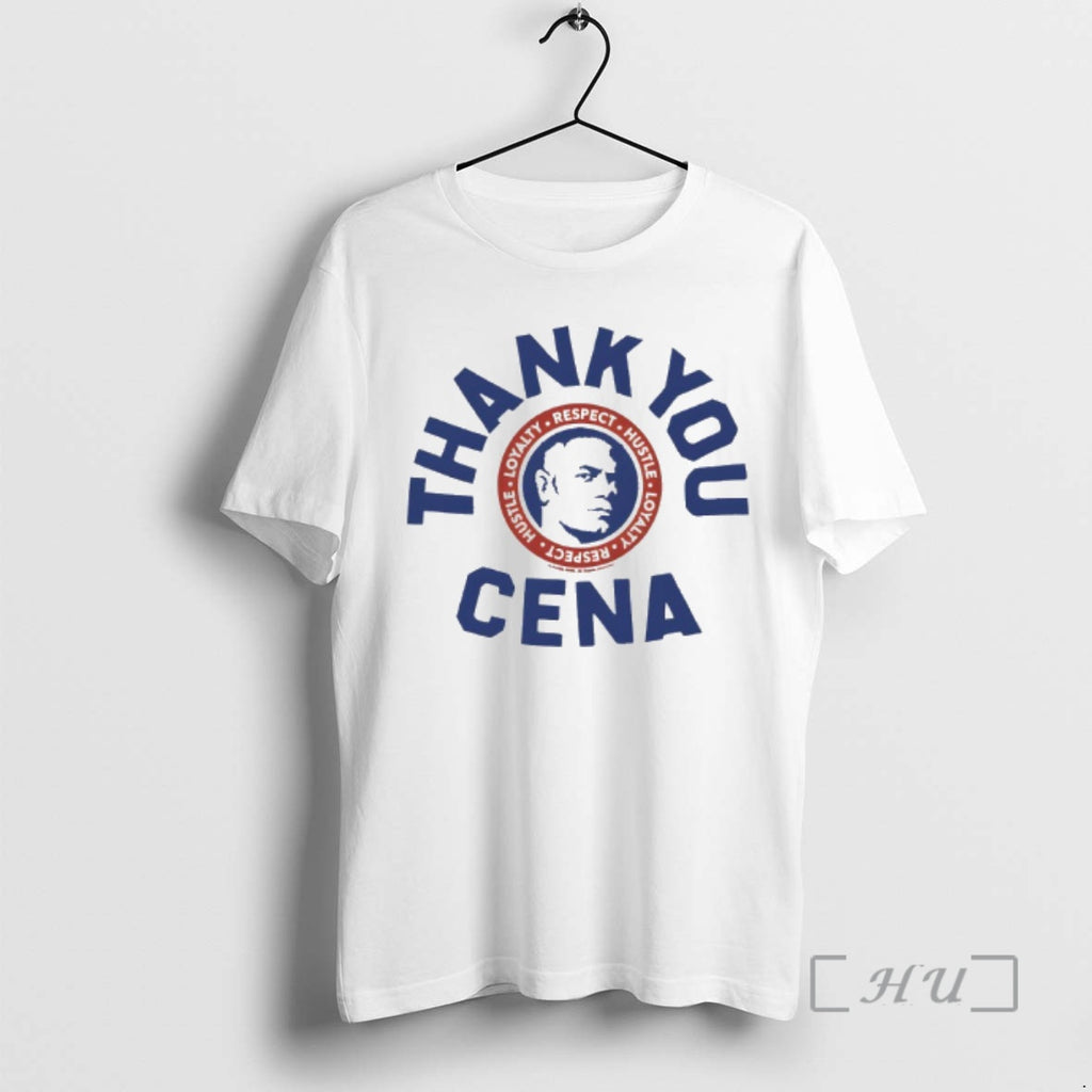 Officials John Cena Thank You Cena Hustle Loyalty Respect T-Shirts, Hoodie, Sweatshirt | PopFlextees.com