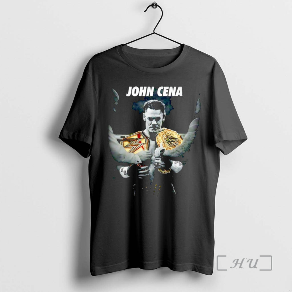 Officials John Cena Two Cup Champions Graphic Christmas T-Shirts, Hoodie, Sweatshirt | PopFlextees.com
