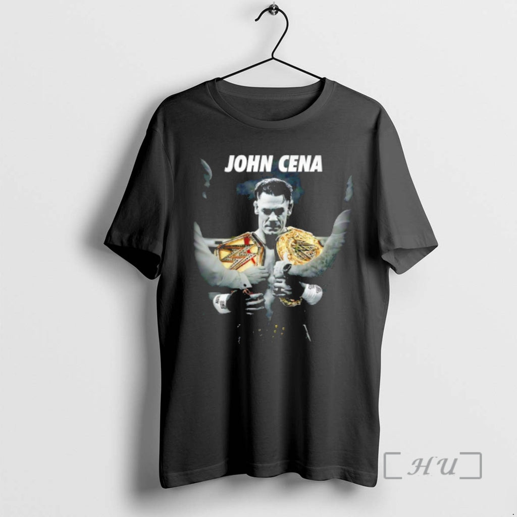 Officials John Cena Two Cup Champions Graphic T-Shirts, Hoodie, Sweatshirt | PopFlextees.com