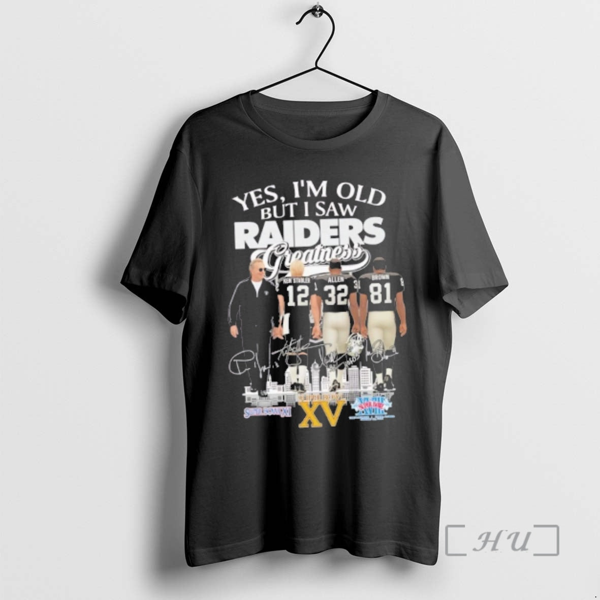 Officials John Madden Ken Stabler Allen Brown Yes Im Old But I Saw Las Vegas T-Shirts, Hoodie, Sweatshirt | PopFlextees.com