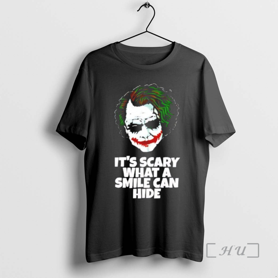 Officials Joker Its Scary What A Smile Can Hide T-Shirts, Hoodie, Sweatshirt | PopFlextees.com