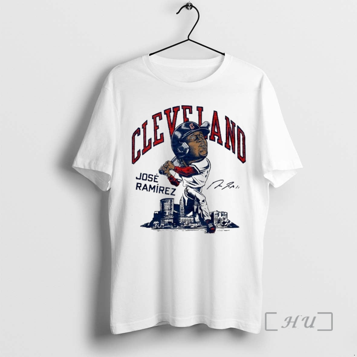 Officials Jose Ramirez Cleveland Guardians Superstar Caricature Signature T-Shirts, Hoodie, Sweatshirt | PopFlextees.com