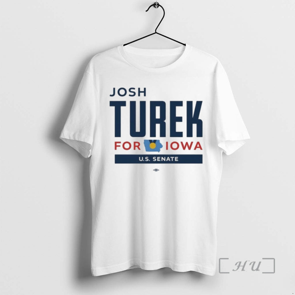 Officials Josh Turek For Iowa Us Senate Logo T-Shirts, Hoodie, Sweatshirt | PopFlextees.com