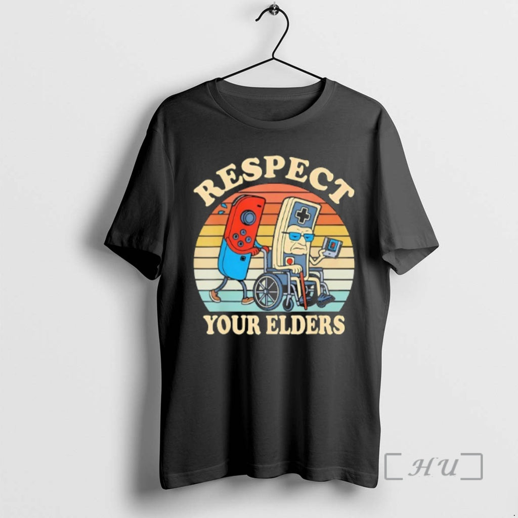 Officials Joy Con Push Nes Control Respect Your Elders Vintage T-Shirts, Hoodie, Sweatshirt | PopFlextees.com