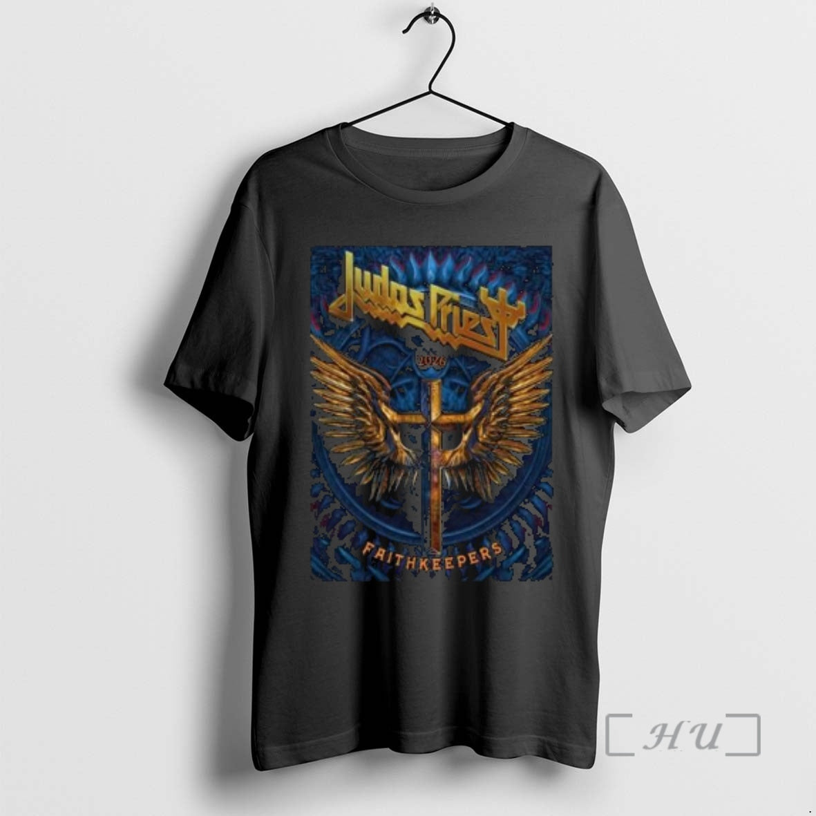Officials Judas Priest Faithkeepers European Tour 2026 Circle Black T-Shirts, Hoodie, Sweatshirt | PopFlextees.com