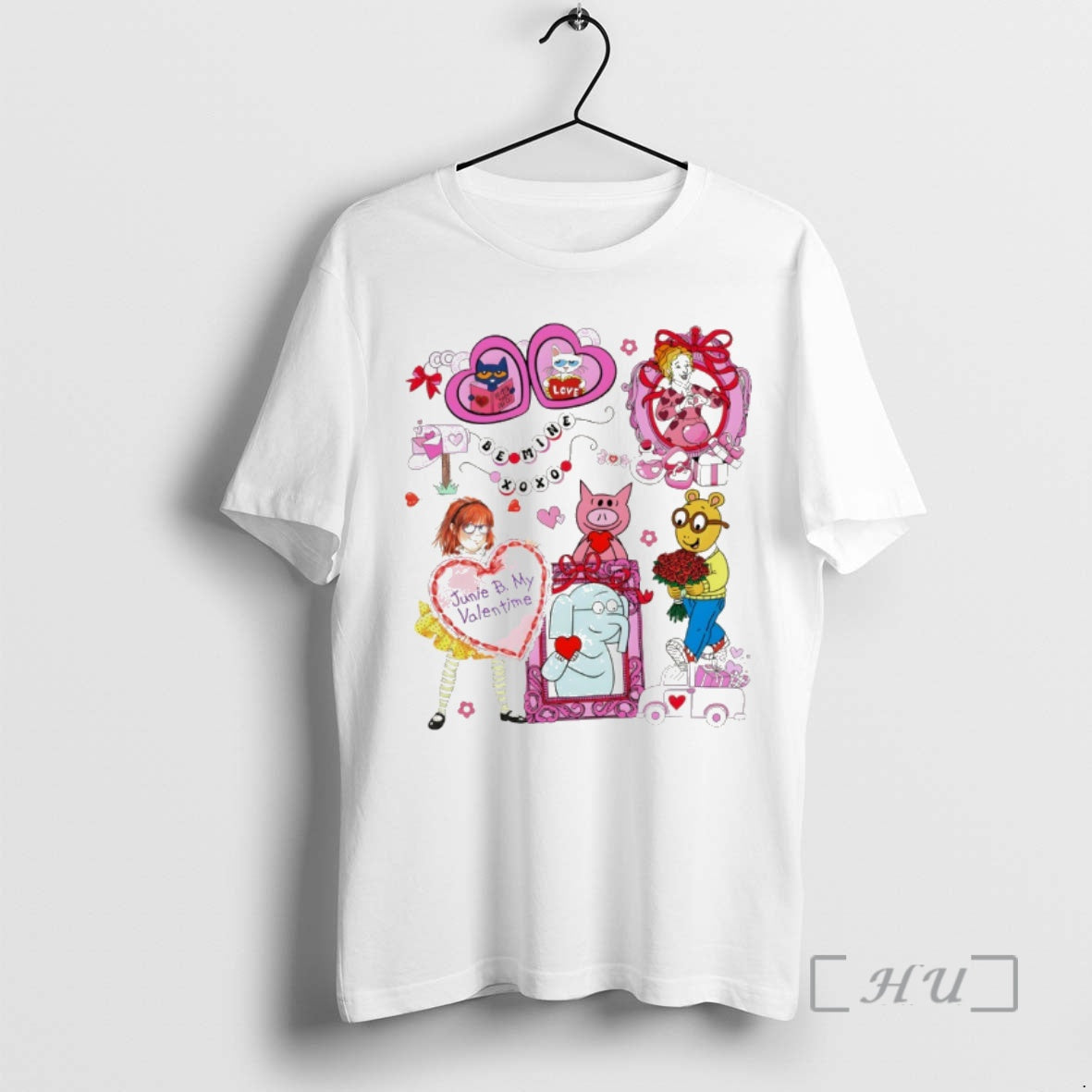Officials Junie B Jones Childrens Book Be Mine Xoxo Valentine Day 2026 Premium T Shirts Hoodie, Sweatshirt | PopFlextees.com