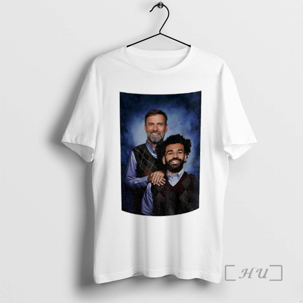 Officials Jurgen Klopp And Mo Salah Liverpool Fc Step Brothers Vintage Premium T Shirts Sweater Hoodie, Sweatshirt