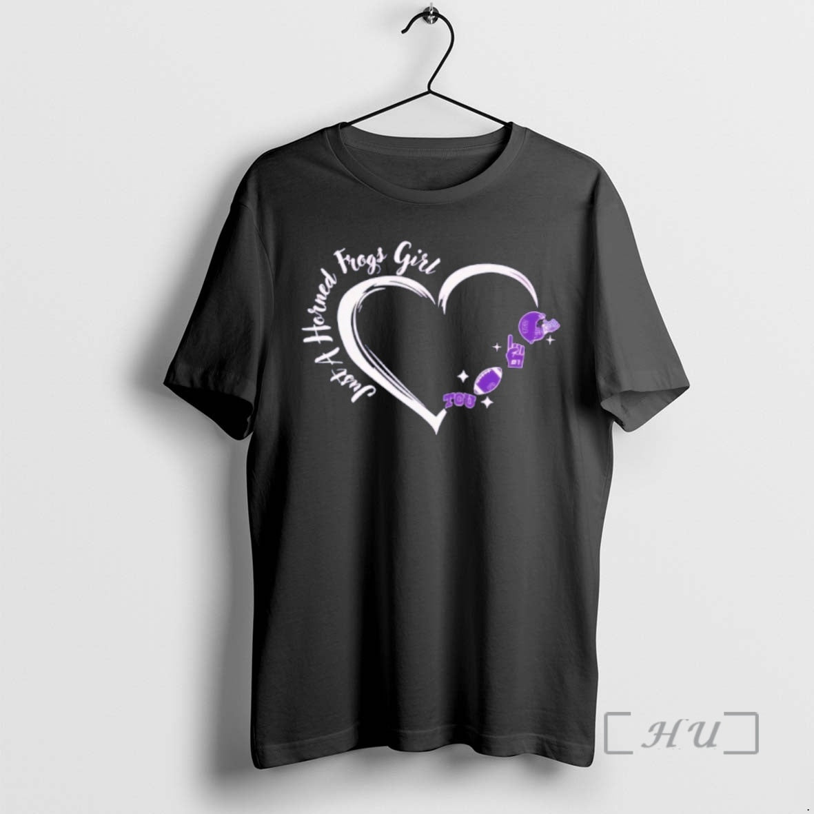 Officials Just A Tcu Horned Frogs Girl T-Shirts, Hoodie, Sweatshirt | PopFlextees.com