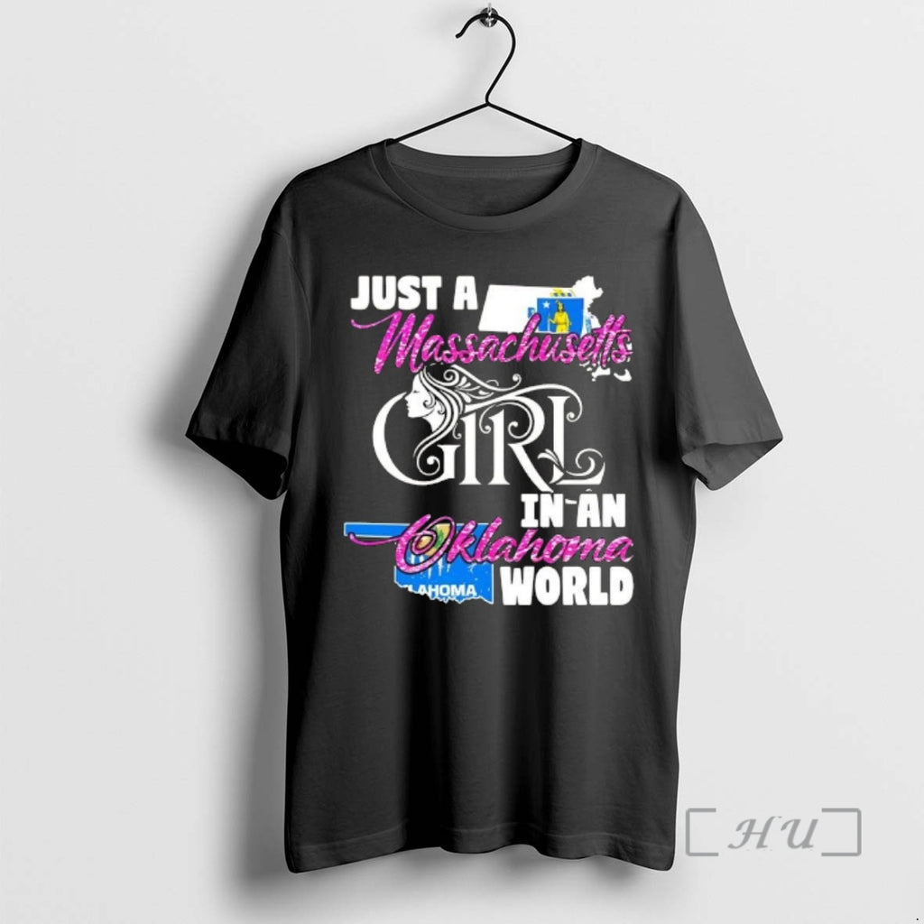 Officials Just A Massachusetts Girl In A Washington World T-Shirts, Hoodie, Sweatshirt | PopFlextees.com