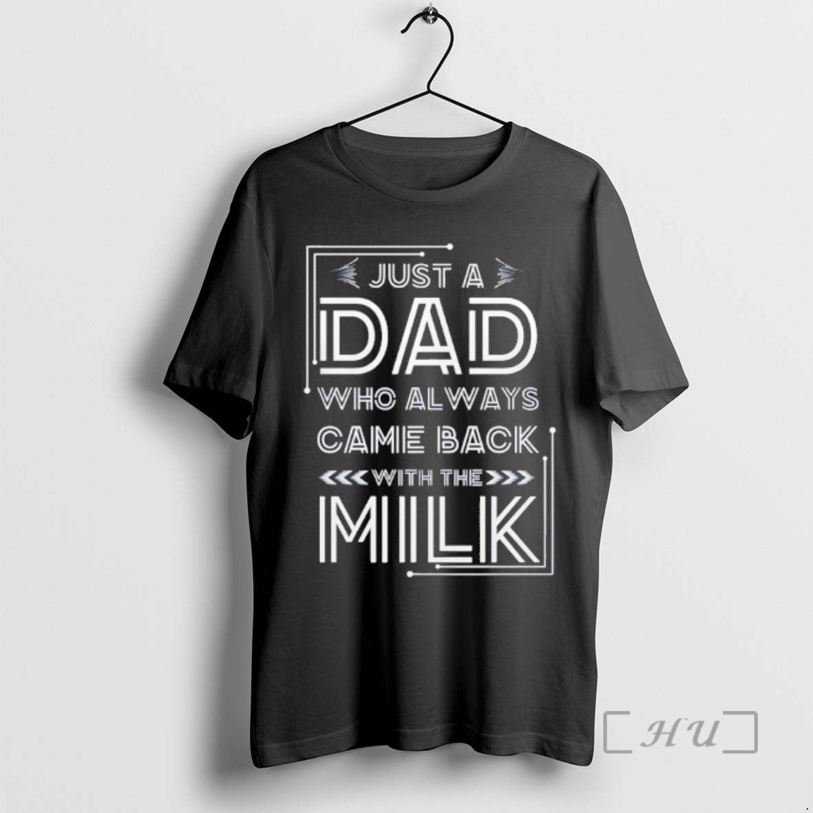 Officials Just A Dad Who Always Came Back With The Milk Premium T Shirts Sweater Hoodie, Sweatshirt | PopFlextees.com