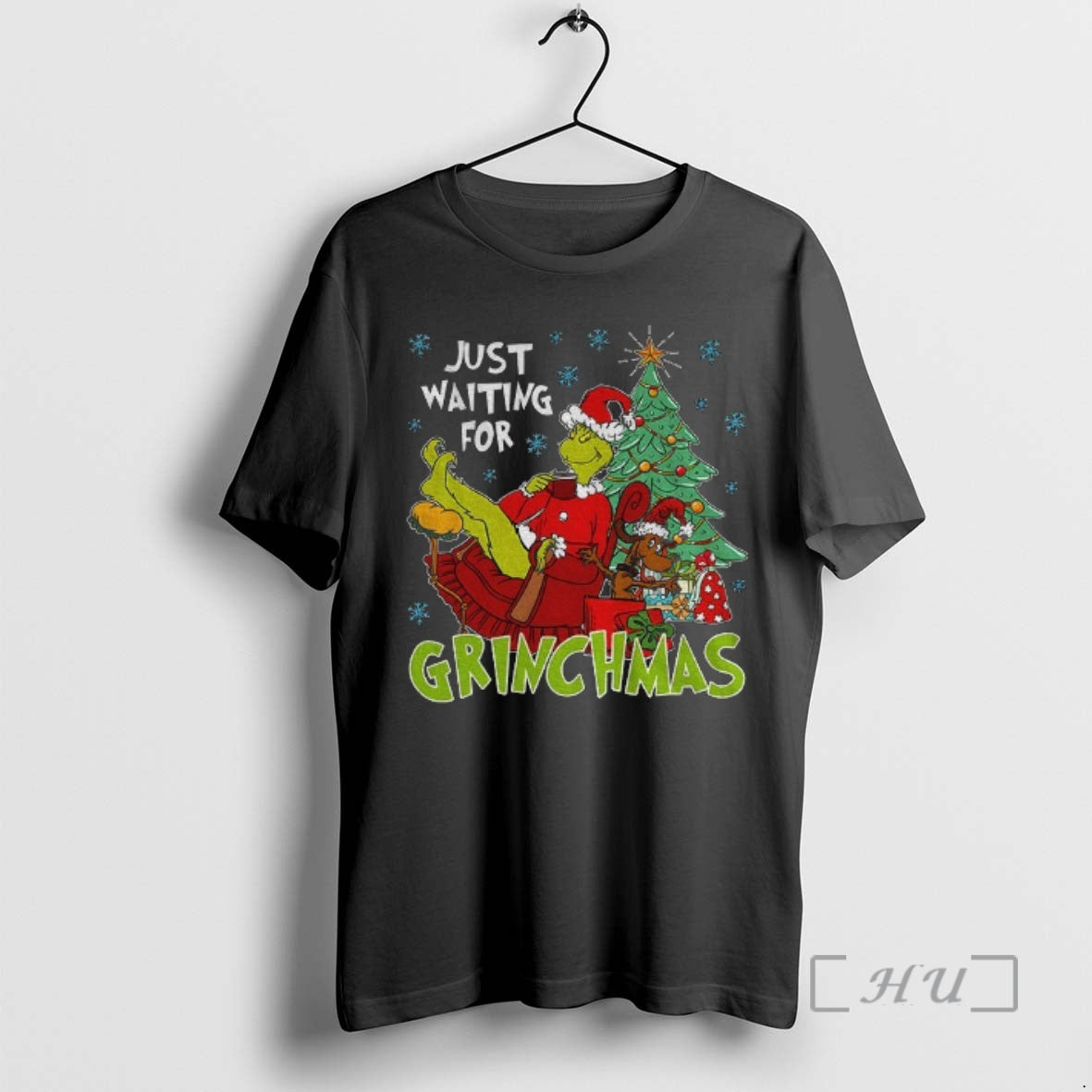 Officials Just Waiting For Grinchmas The Grinch Christmas T-Shirts, Hoodie, Sweatshirt | PopFlextees.com