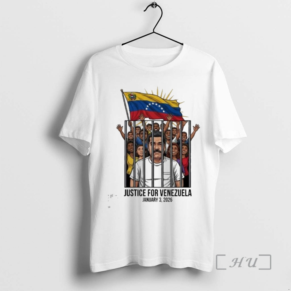 Officials Justice For Venezuela No More Dictatorship January 3 2026 Democracy Premium T Shirts Sweater Hoodie, Sweatshirt