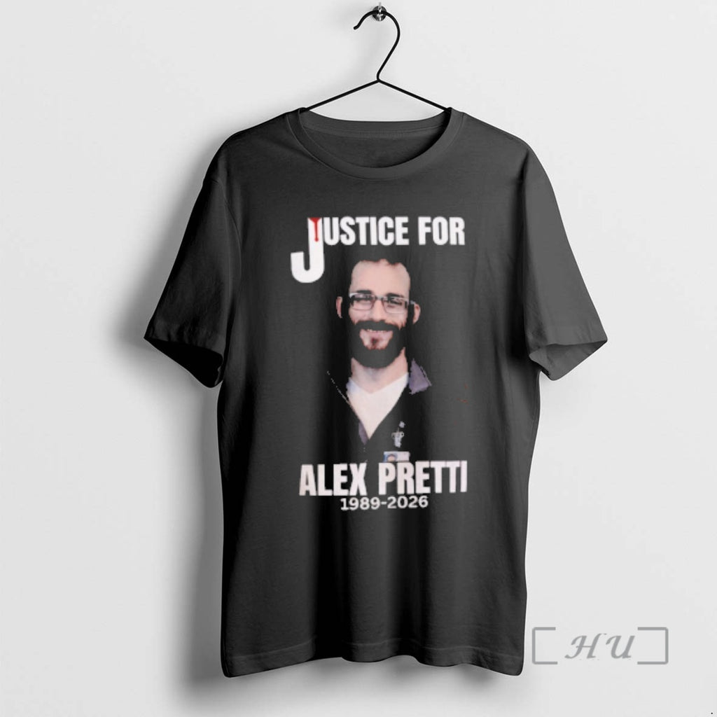Officials Justice For Alex Pretti 1989 2026 T-Shirts, Hoodie, Sweatshirt | PopFlextees.com