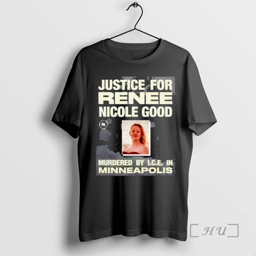 Officials Justice For Renee Nicole Good Murdered By Ice In Minneapolis Ornaments Premium T Shirts Hoodie, Sweatshirt