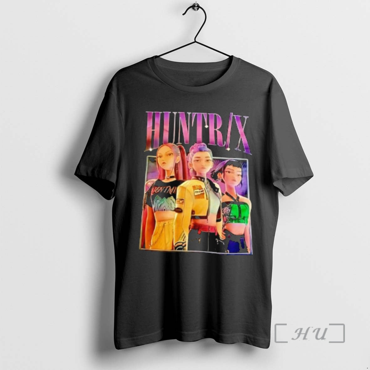 Officials K Pop Demon Hunters Huntrix Characters Graphic T-Shirts, Hoodie, Sweatshirt | PopFlextees.com