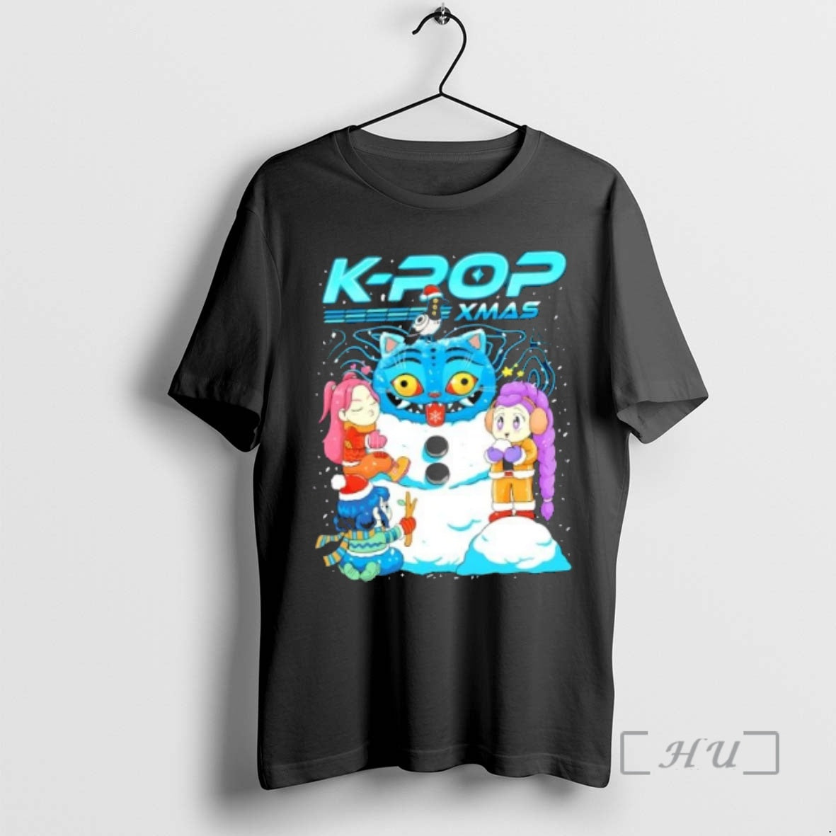 Officials K Pop Xmas Anime Graphic T-Shirts, Hoodie, Sweatshirt | PopFlextees.com