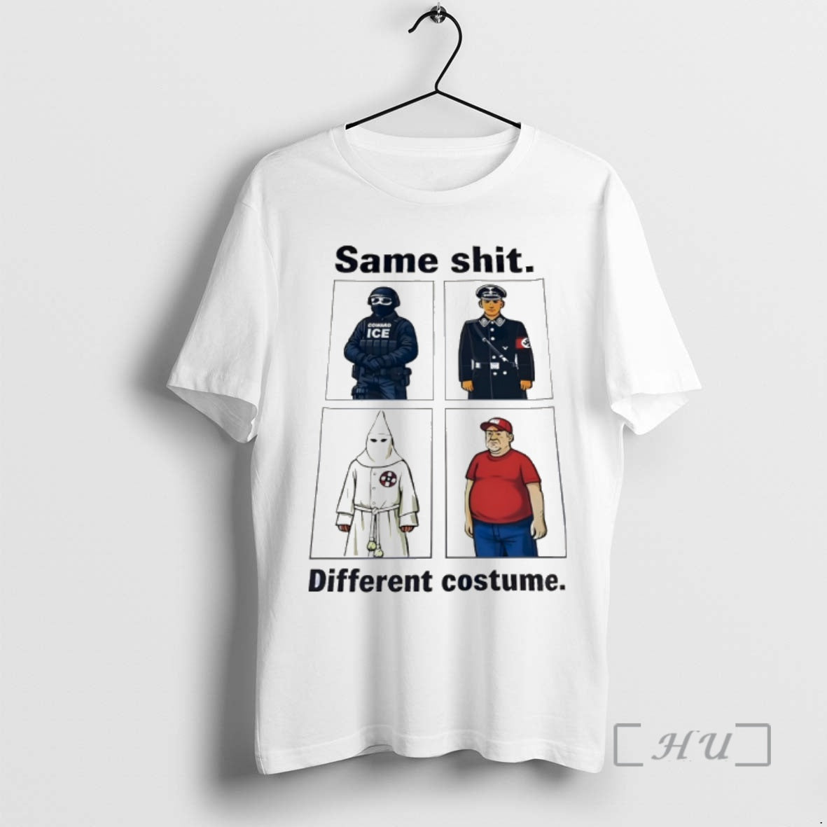 Officials Kkk Maga Same Shit Different Costume Political T-Shirts, Hoodie, Sweatshirt | PopFlextees.com