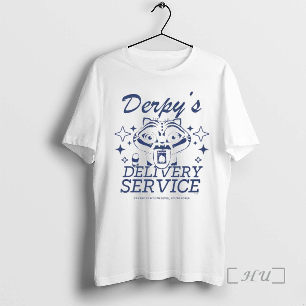 Officials Kpop Demon Hunters Derpys Delivery Service T-Shirts, Hoodie, Sweatshirt | PopFlextees.com
