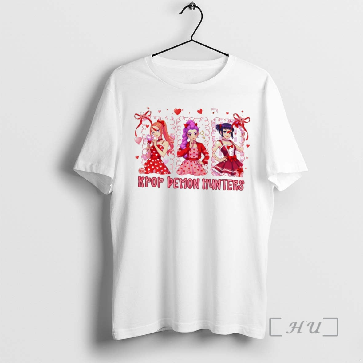 Officials Kpop Demon Hunters Love Huntrix Coquette Happy 2026 T-Shirts, Hoodie, Sweatshirt