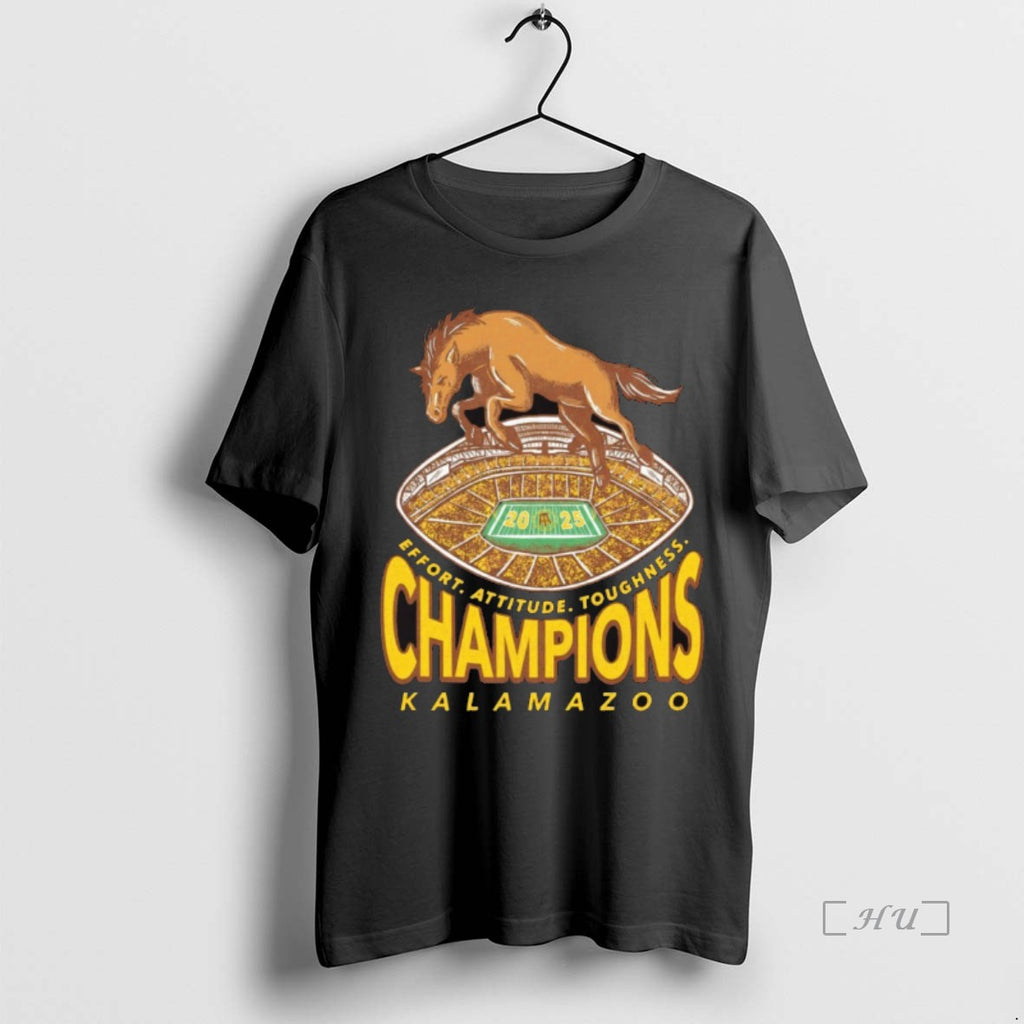 Officials Kalamazoo Conference Champions Effort Attitude Toughness 2025 T-Shirts, Hoodie, Sweatshirt | PopFlextees.com
