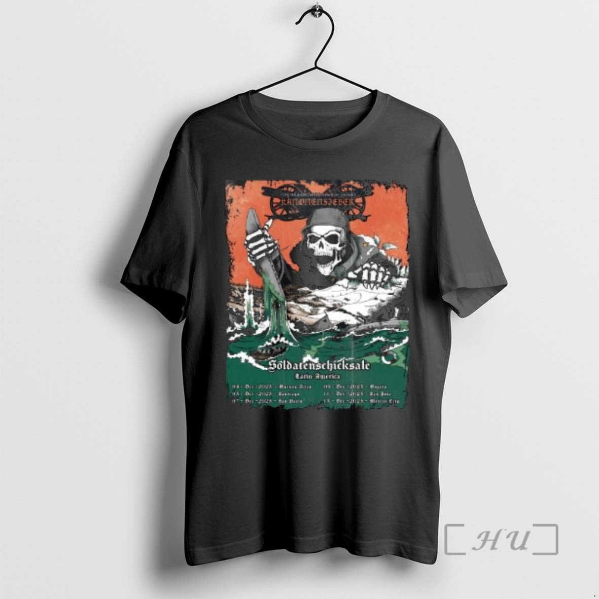 Officials Kanonenfieber Dec 2025 Latin American Tour Circle Black T-Shirts, Hoodie, Sweatshirt | PopFlextees.com