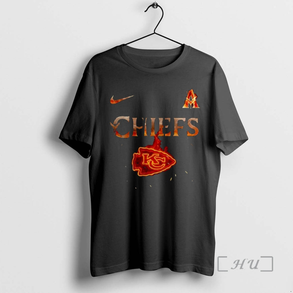 Officials Kansas City Chiefs X Avatar Fire And Ash Logo Double Sided Graphic Premium T-Shirts, Hoodie, Sweatshirt