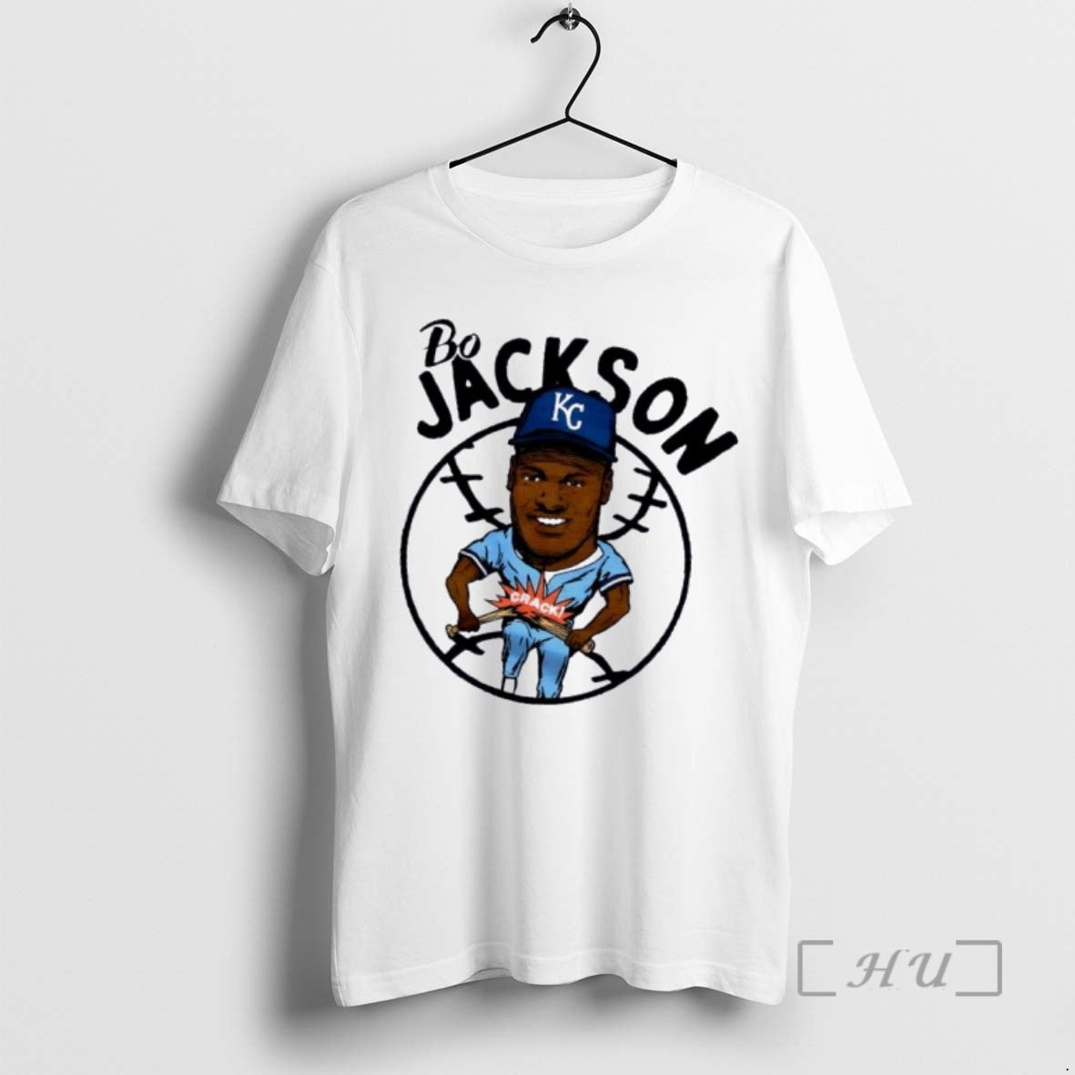 Officials Kansas City Royals Bo Jackson Crack Caricature T-Shirts, Hoodie, Sweatshirt