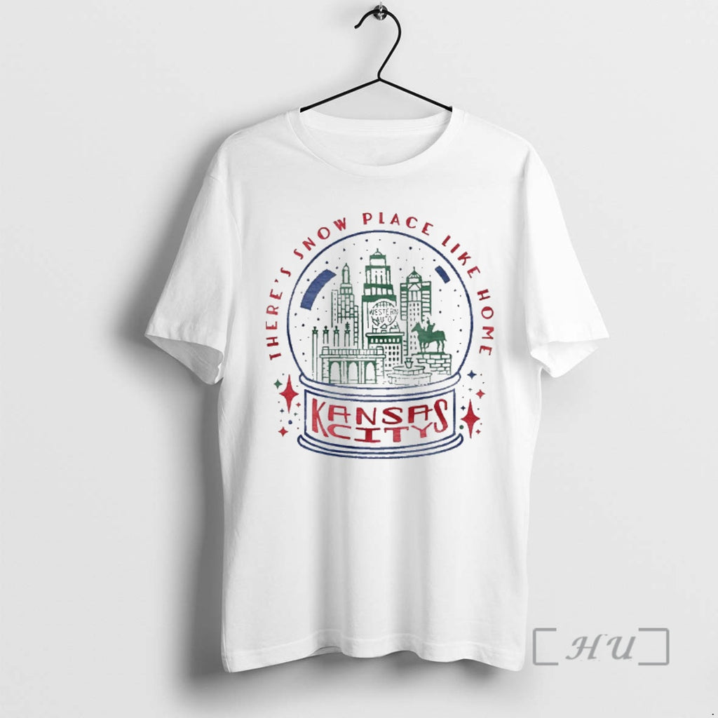 Officials Kansas City Snow Globe Theres Snow Place Like Home Christmas Premium T Shirts Sweater Hoodie, Sweatshirt