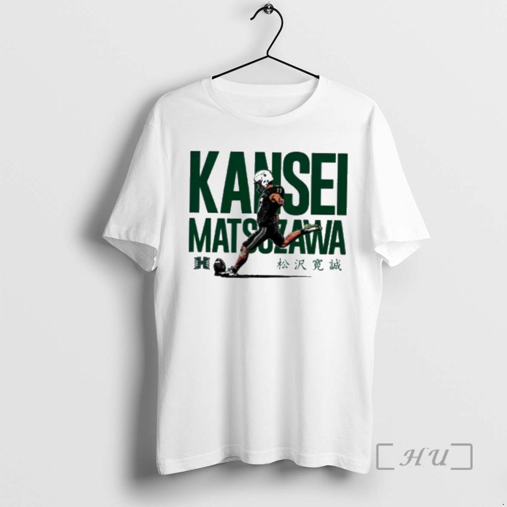 Officials Kansei Matsuzawa Hawaii Rainbow Warriors Football T-Shirts, Hoodie, Sweatshirt | PopFlextees.com