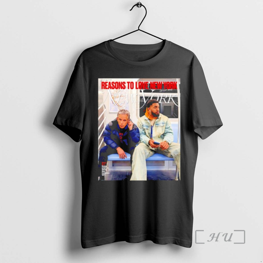 Officials Karl Anthony Towns And Ben Stiller New York Magazine T-Shirts, Hoodie, Sweatshirt | PopFlextees.com