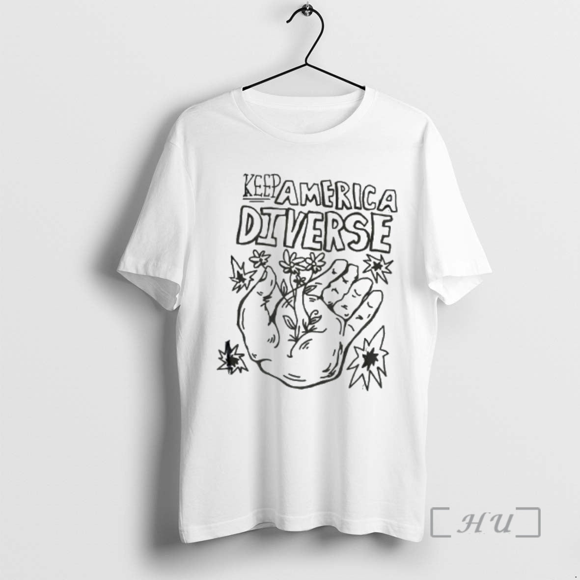 Officials Keep America Diverse Screen In Hand T-Shirts, Hoodie, Sweatshirt | PopFlextees.com