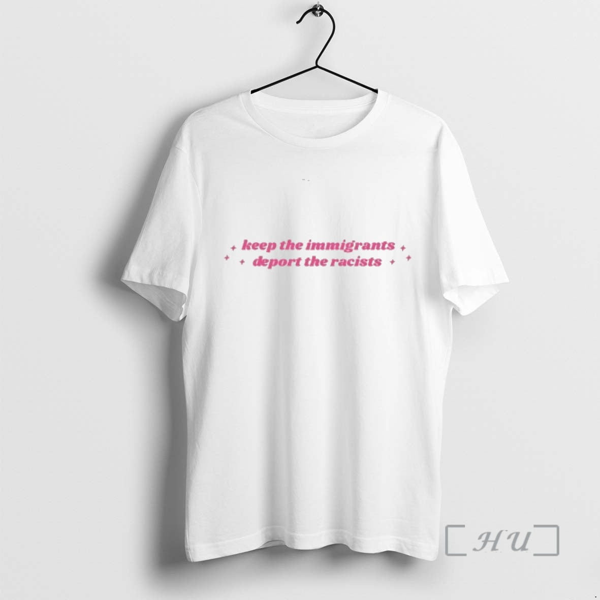 Officials Keep The Immigrants Deport The Racists Pink T-Shirts, Hoodie, Sweatshirt | PopFlextees.com